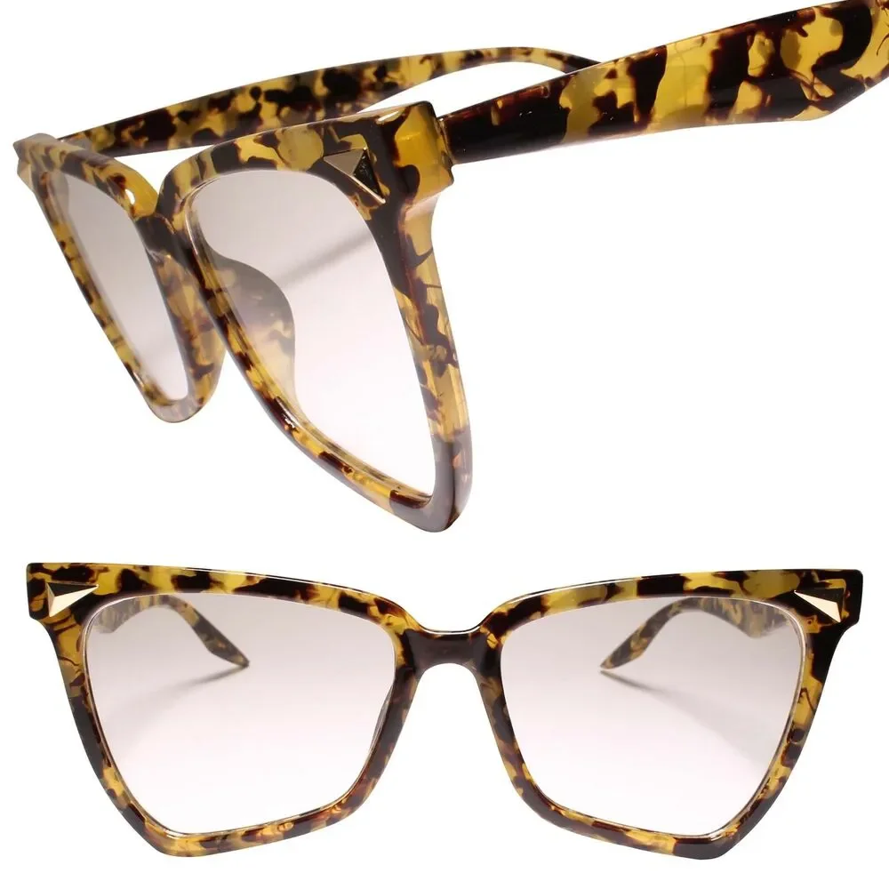 Fierce and Fashionable Elevate Your Style with These Tortoise Cat Eye Glasses